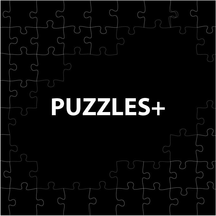 BePuzzled shelf plate