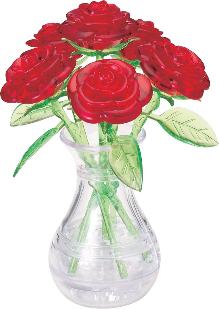 Roses in Vase view 3